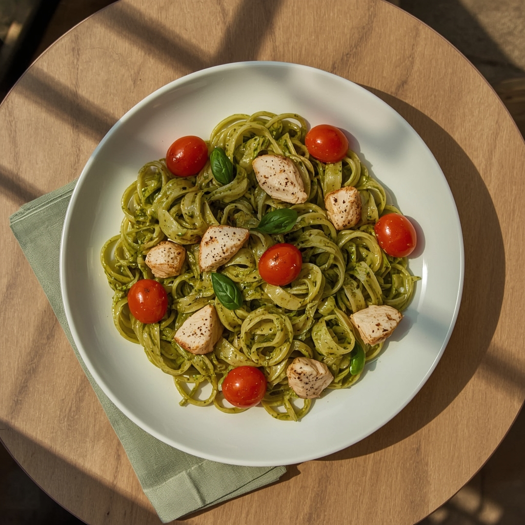 Chicken Pesto Pasta (Pre-cooked)