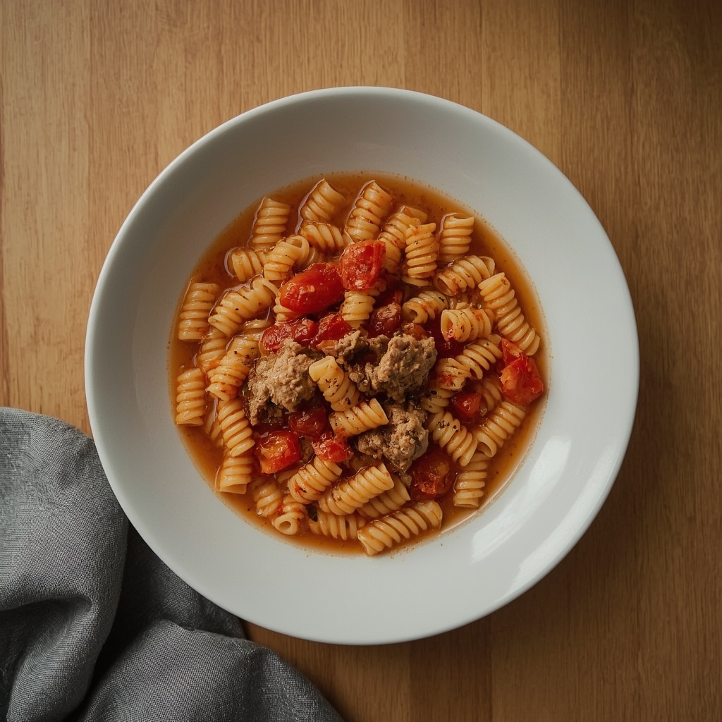 Ground Turkey & Tomato Pasta