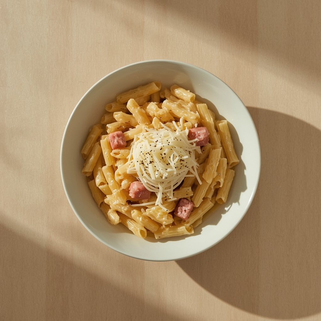 Ham & Cheese Pasta