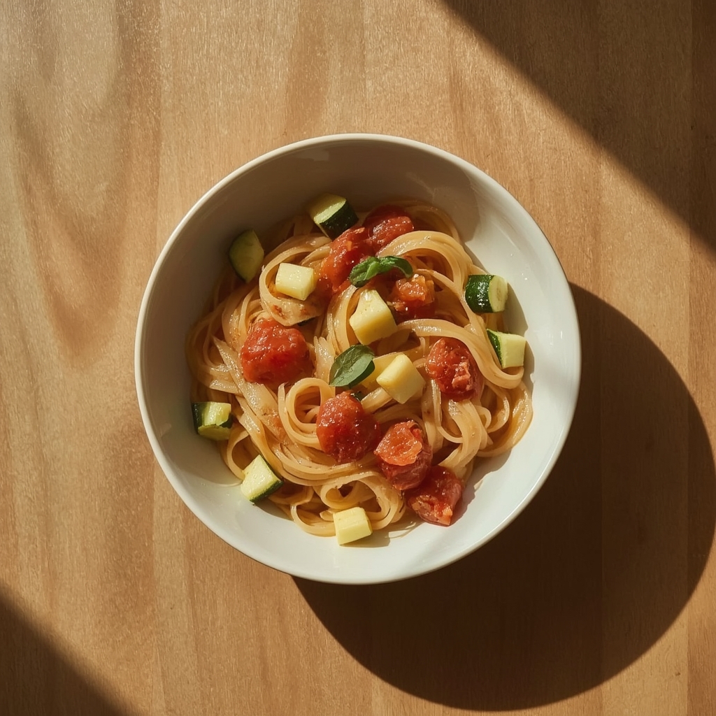 Zucchini & Tomato Pasta